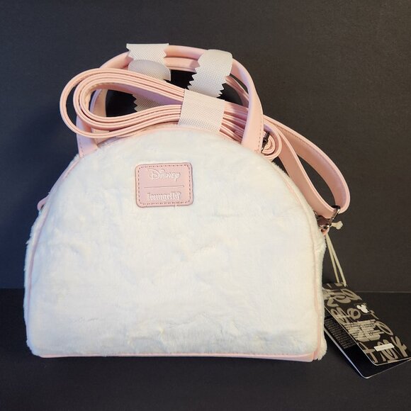 Loungefly Disney Aristocats Marie Crossbody Plush Purse Handbag Shoulder Bag New - Picture 3 of 9